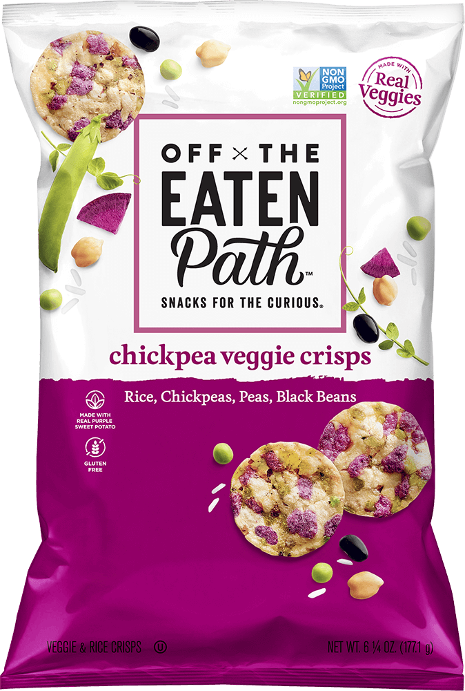 Bag of Chickpea Veggie Crisps