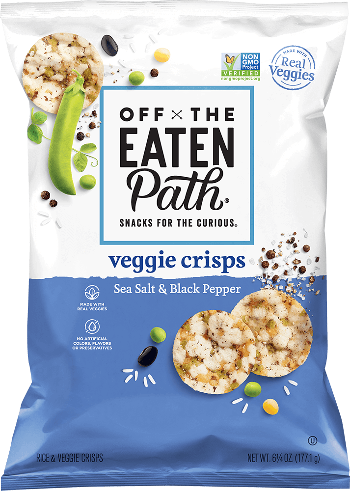 Bag of Veggie Crisps Sea Salt & Black Pepper