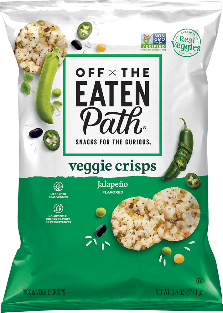 Bag of Veggie Crisps Jalapeño