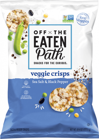 Veggie Crisps Sea Salt & Black Pepper